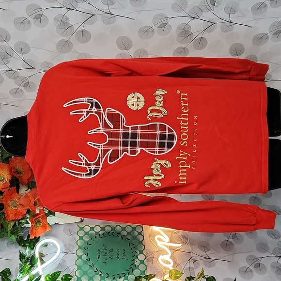 Simply Southern Hey Deer Tee - Picture 3 of 7